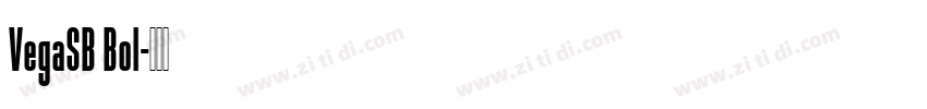 VegaSB Bol字体转换
